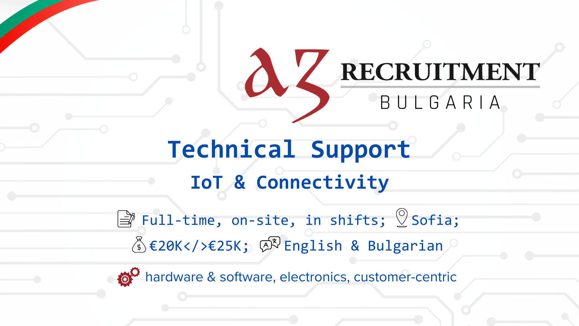 Technical Support – IoT & Connectivity