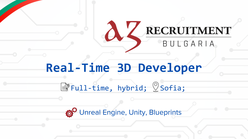 Real-Time 3D Developer (Unreal/Unity)
